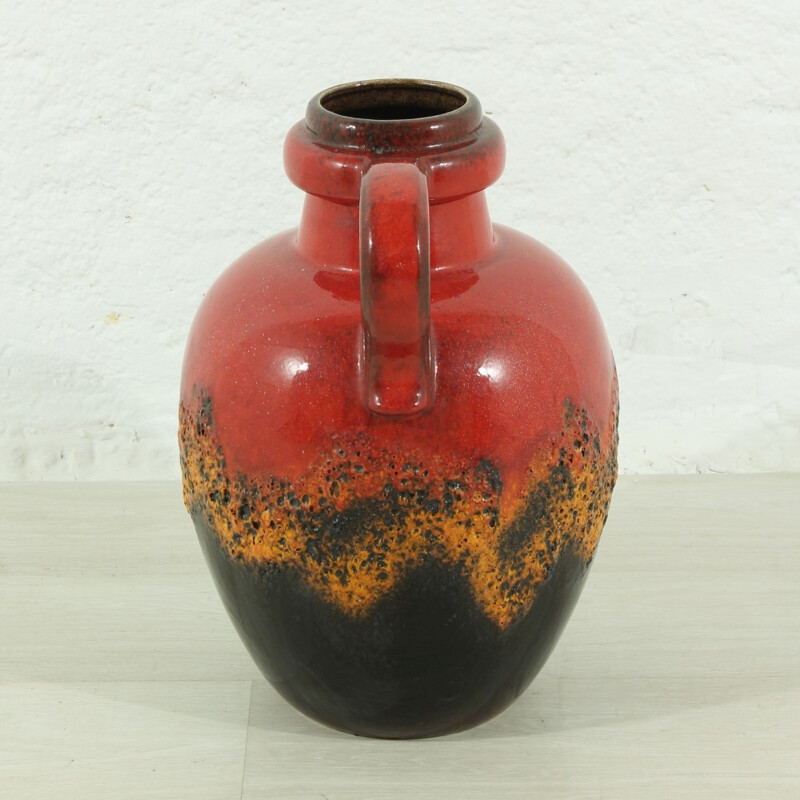 Multicolor German Vintage vase - 1970s