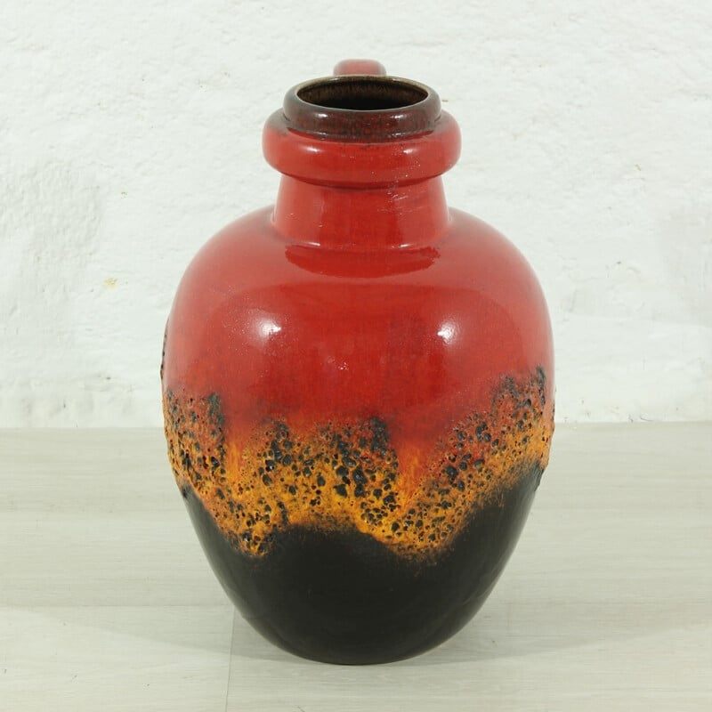 Multicolor German Vintage vase - 1970s