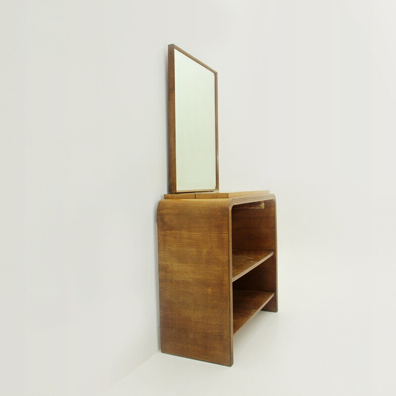 Italian Vintage console with mirror - 1940s