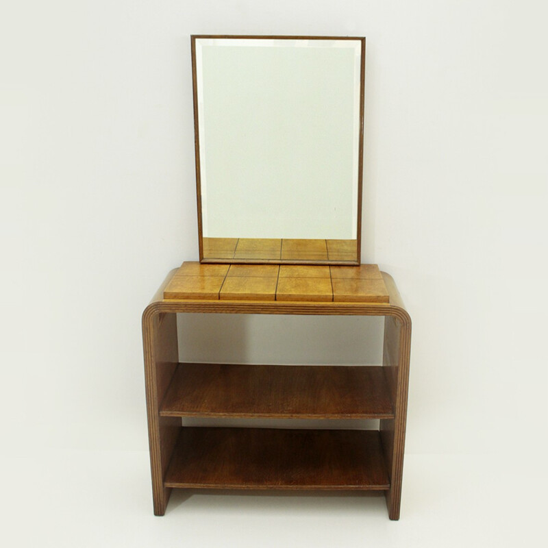 Italian Vintage console with mirror - 1940s