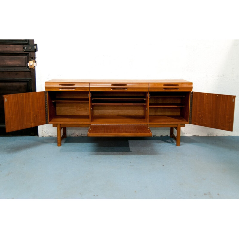 Vintage Scandinavian sideboard in teak - 1960s