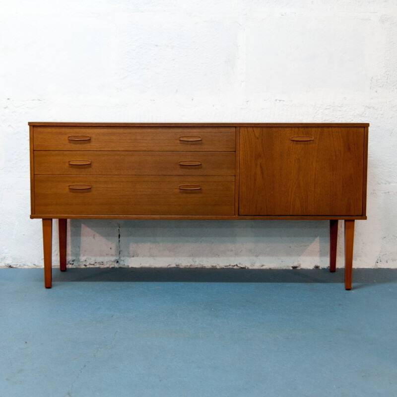 Vintage sideboard in teak for Avalon - 1960s