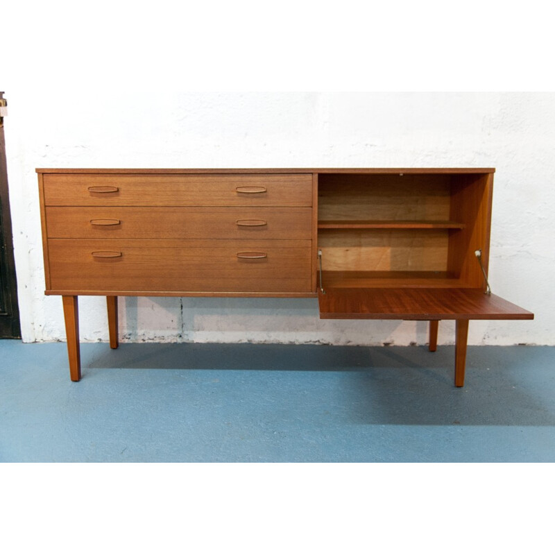 Enfilade vintage en teck par Avalon - 1960