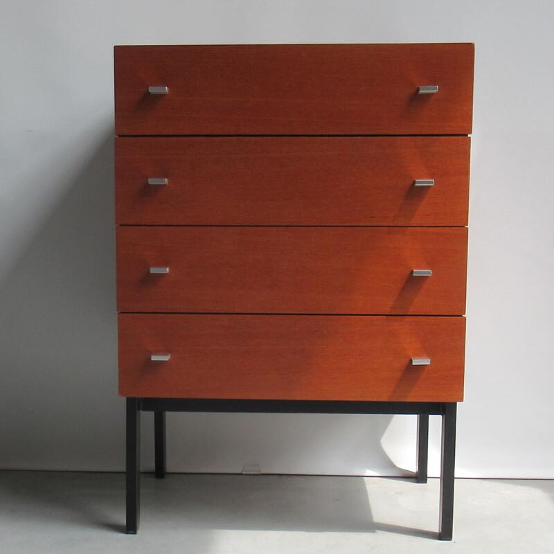 Vintage chest of drawers by Pierre Guariche for Meurop - 1960s