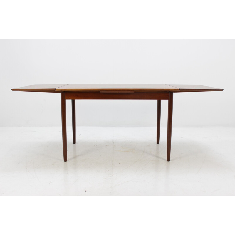 Vintage danish teak extendable table - 1960s