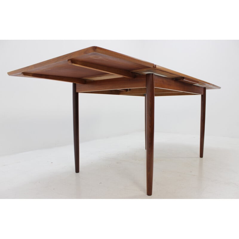 Vintage danish teak extendable table - 1960s