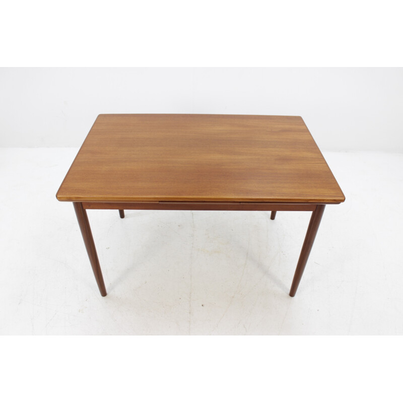 Vintage danish teak extendable table - 1960s