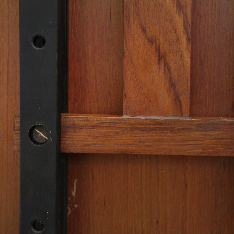 Italian vintage teak wall unit - 1950s