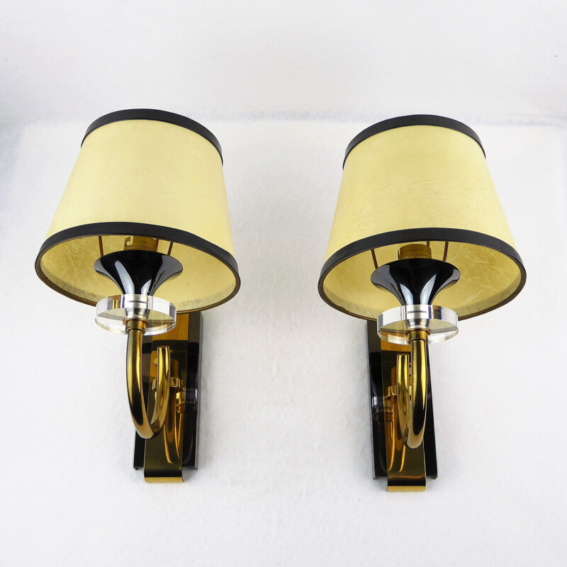 Pair of vintage wall lamp - 1960s