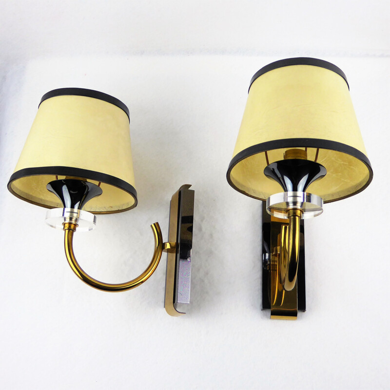 Pair of vintage wall lamp - 1960s