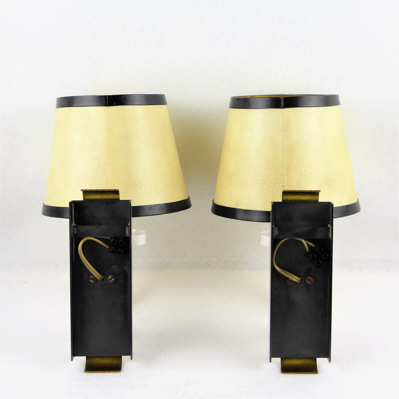 Pair of vintage wall lamp - 1960s