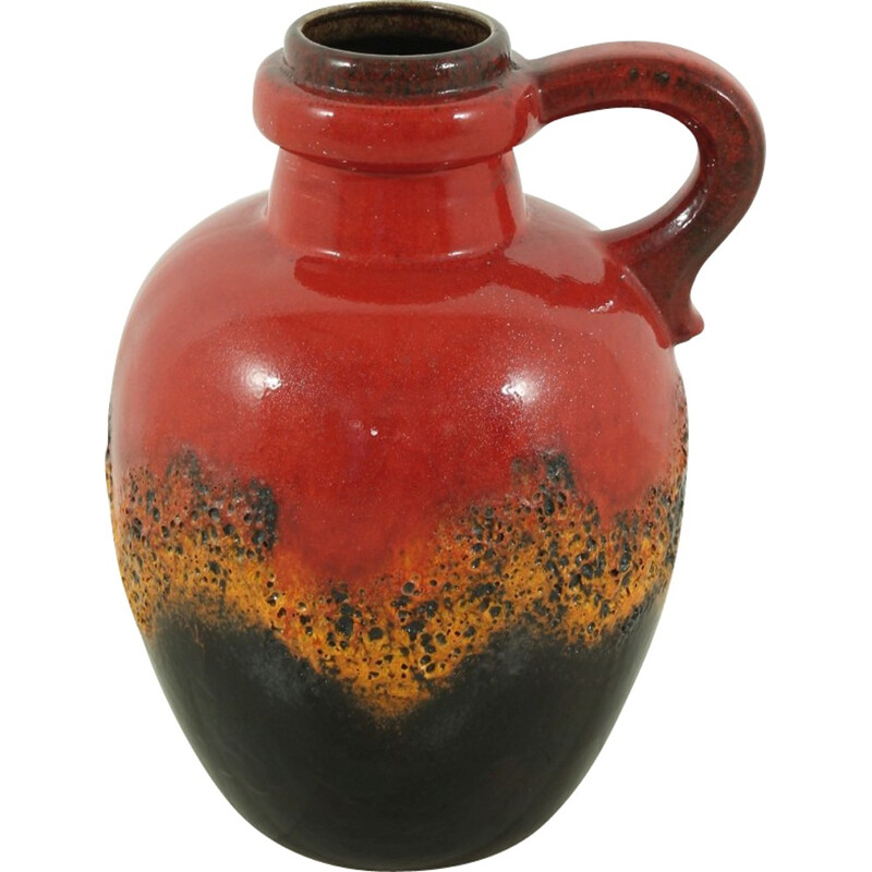Multicolor German Vintage vase - 1970s