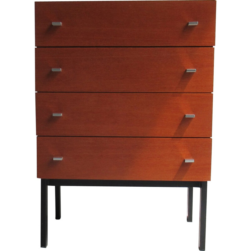 Vintage chest of drawers by Pierre Guariche for Meurop - 1960s