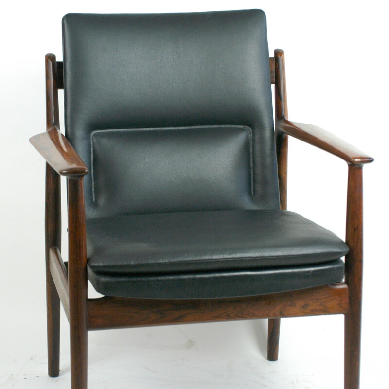 Rosewood Armchair Mod 431 by Arne Vodder for Sibast - 1960s