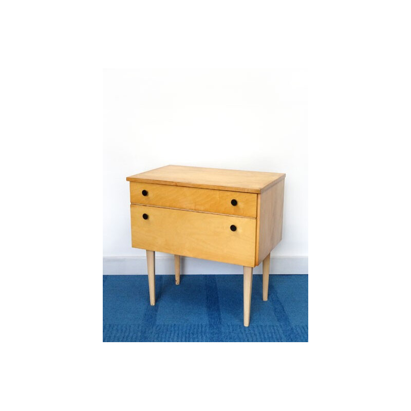 Vintage chest of drawers in wood - 1960s