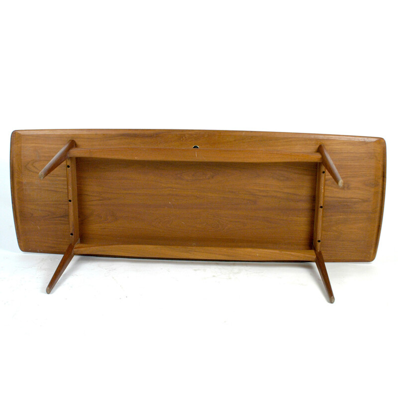 Vintagae Danish teak coffee table "F D 5ß3" by Kindt-Larsen for France &Daverkosen - 1960s