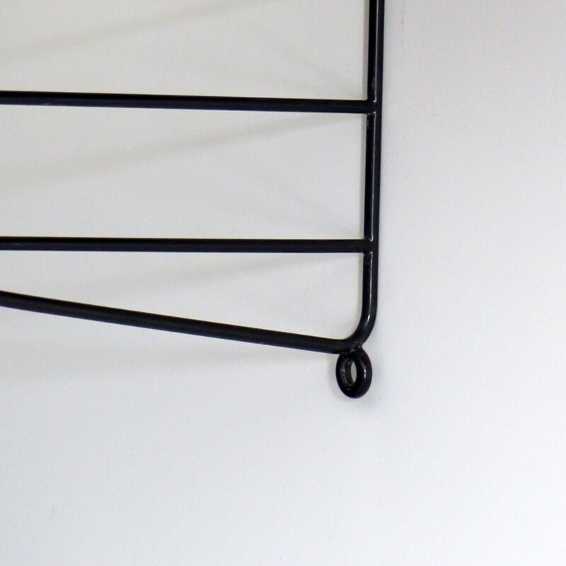 Vintage "String" adjustable shelf system by N. Strinning - 1950s