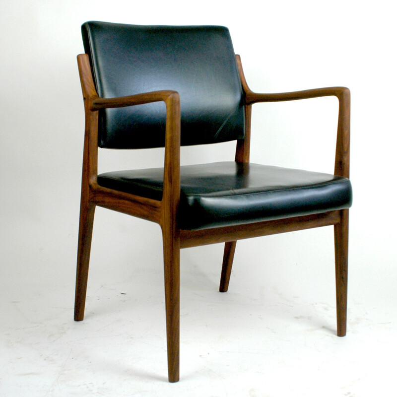 Vintage Scandinavian teak armchair by Karl Erik Ekselius for JOC Mobler - 1960s