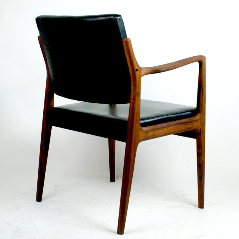 Vintage Scandinavian teak armchair by Karl Erik Ekselius for JOC Mobler - 1960s