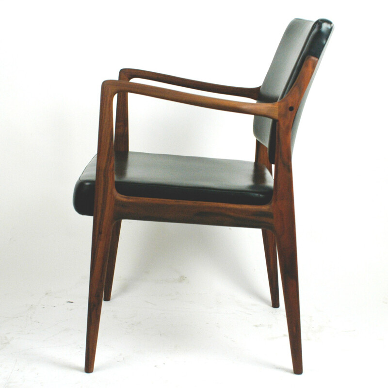 Vintage Scandinavian teak armchair by Karl Erik Ekselius for JOC Mobler - 1960s