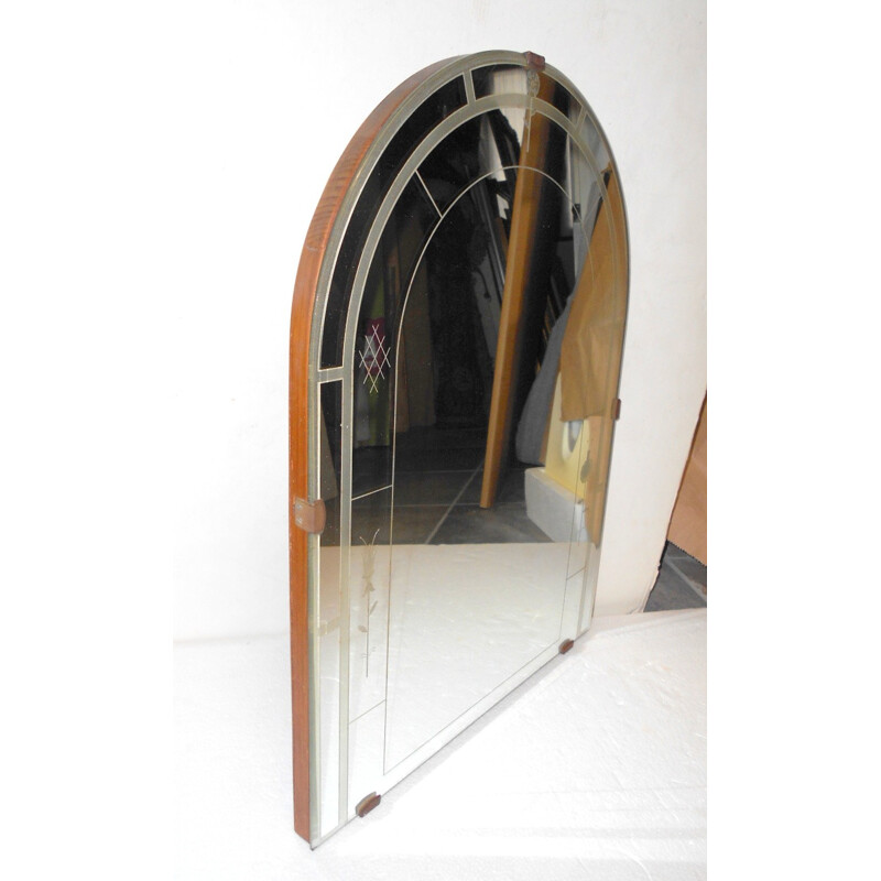 Vintage Italian mirror by Luigi Fontana - 1920s
