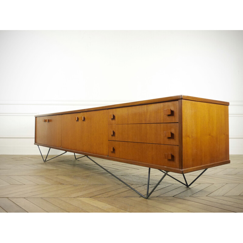 Enfilade Butterfly vintage en teck - 1960