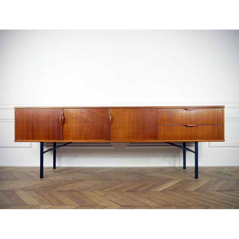 Vintage Scandinavian sideboard in teak - 1960s