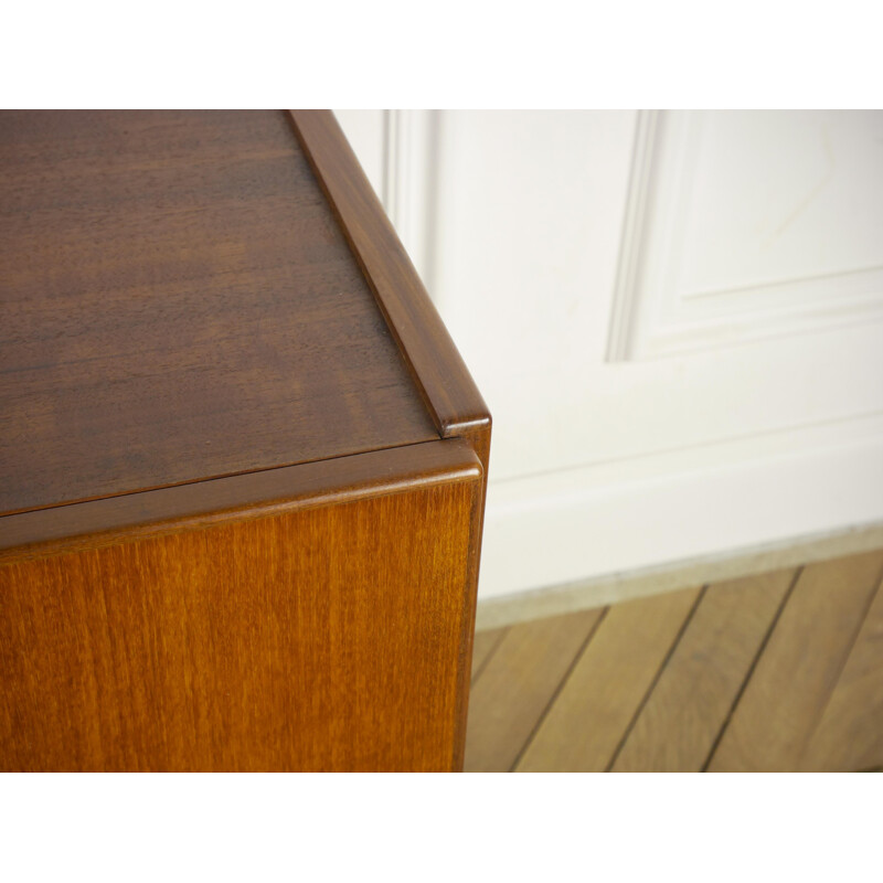 Vintage minimalist sideboard in teak - 1960s