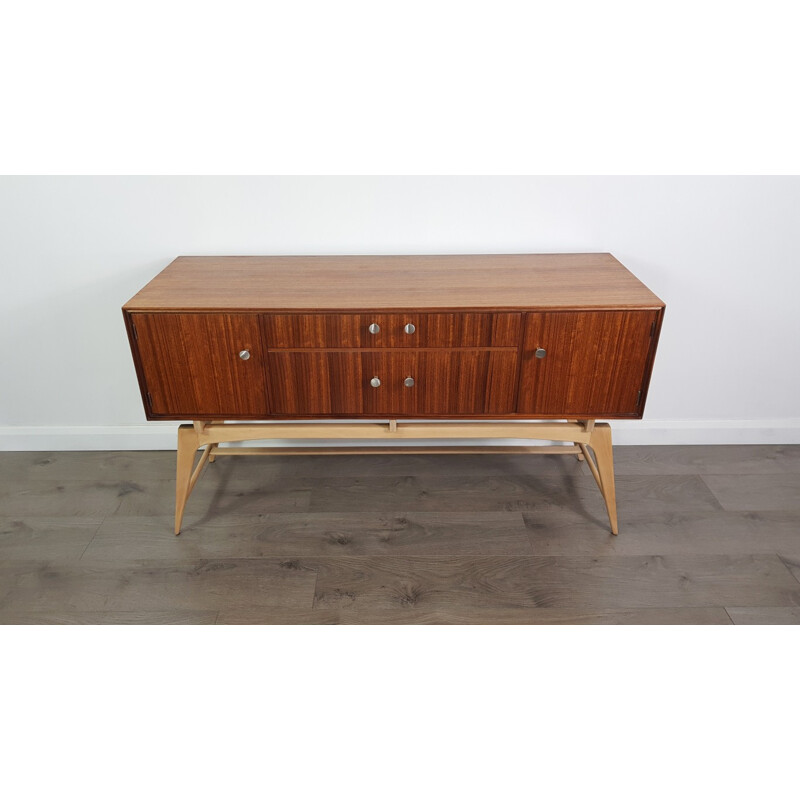 Teak and Beech Vintage Sideboard by Meredew - 1950s