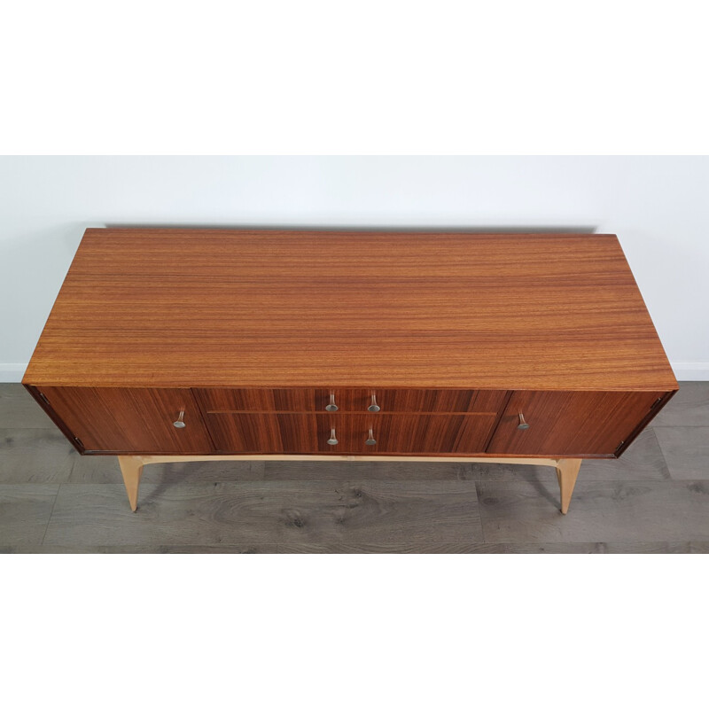 Teak and Beech Vintage Sideboard by Meredew - 1950s