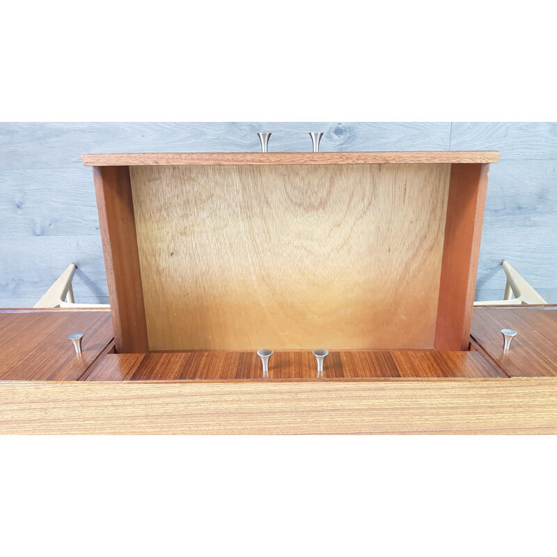 Teak and Beech Vintage Sideboard by Meredew - 1950s