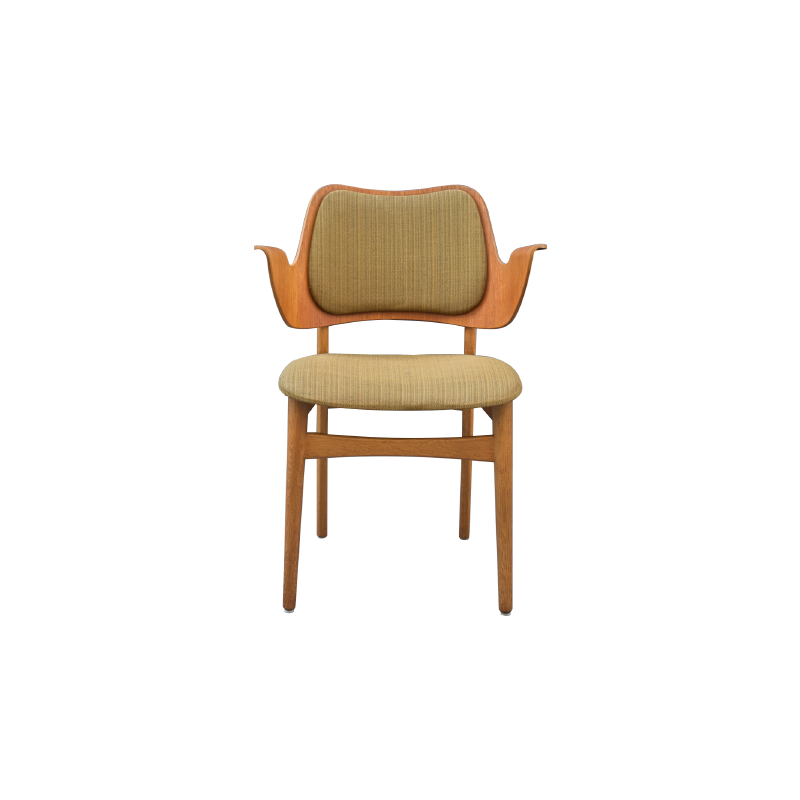 Teak Vintage office chair by Arne Hovmand Olsen - 1970s