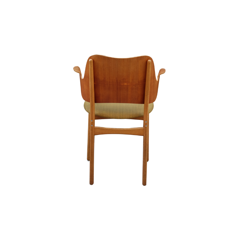 Teak Vintage office chair by Arne Hovmand Olsen - 1970s