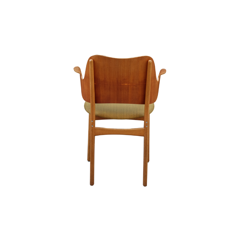 Teak Vintage office chair by Arne Hovmand Olsen - 1970s