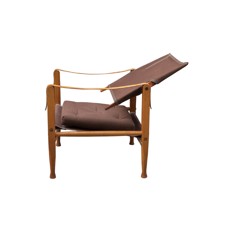 Suite de 2 fauteuils Safari en tissu par Kaare Klint - 1950