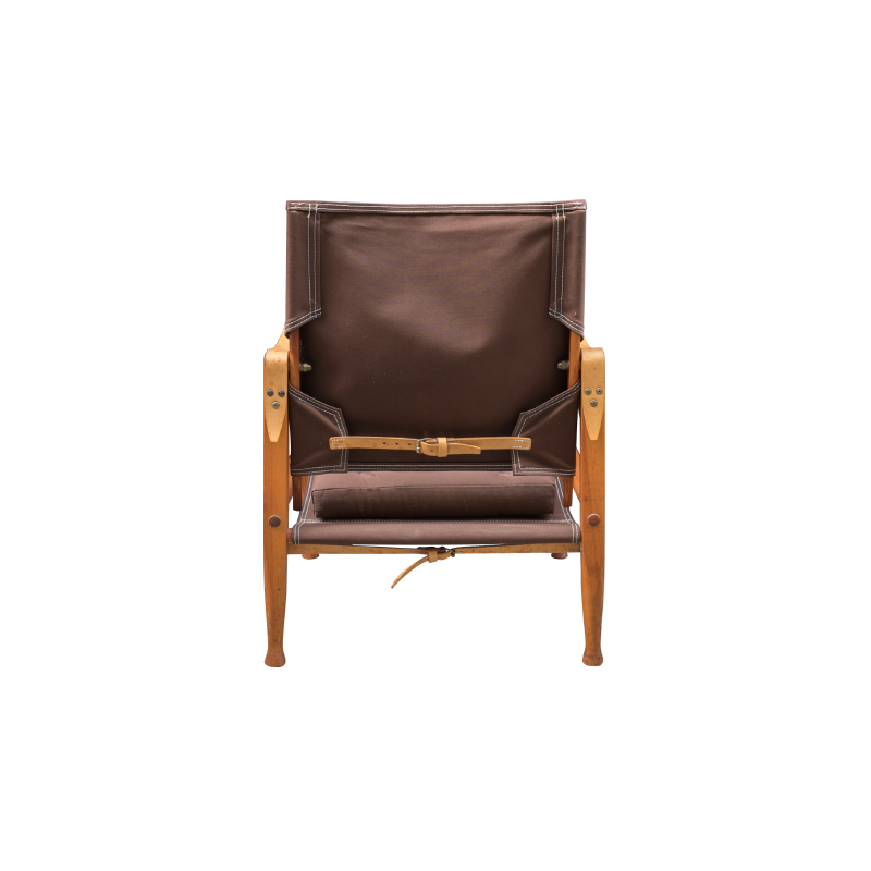 Suite de 2 fauteuils Safari en tissu par Kaare Klint - 1950