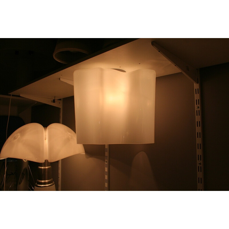 Logico soffito singola ceiling lamp in metal and blown glass, Michel de LUCCHI - 2000s