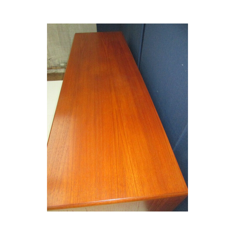 Teak Vintage sideboard with 4 drawers - 1960s