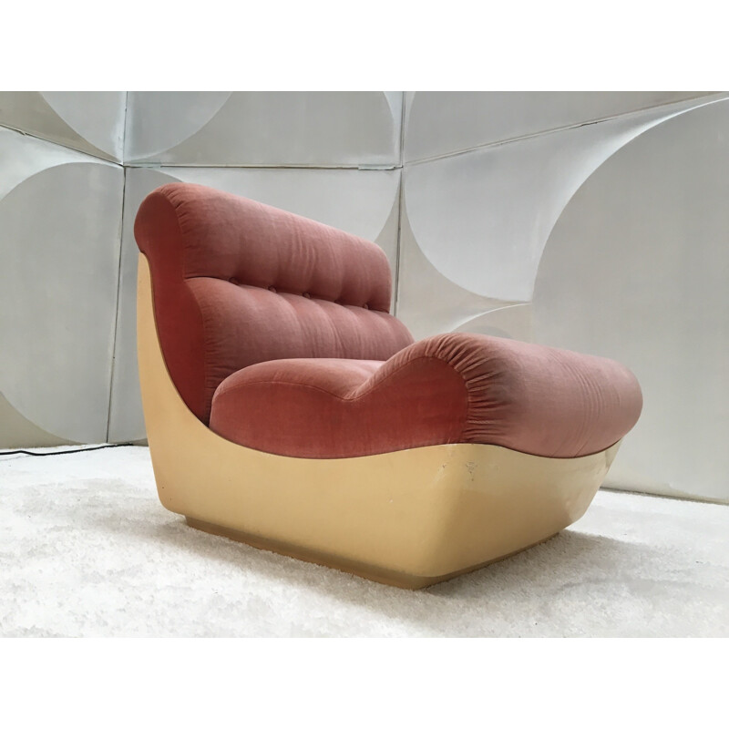 Set of 2 Vintage Space age Armchairs  - 1970s