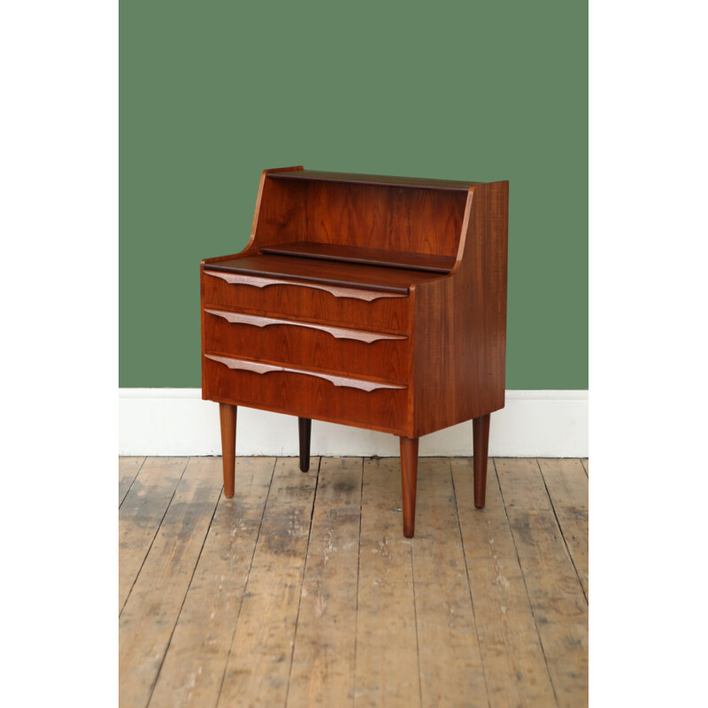 Vintage Danish Secretary-Dressing Table Teak - 1960s