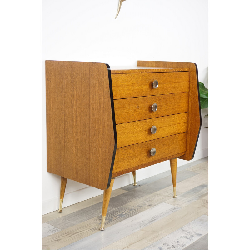 Vintage wooden chest of drawers - 1950s