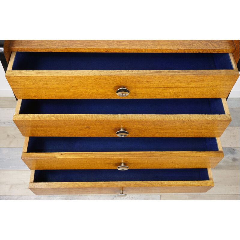 Vintage wooden chest of drawers - 1950s