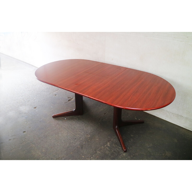 Danish large extending dining table by Skovby - 1970s