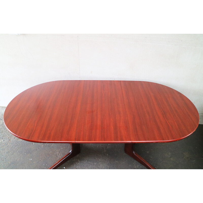 Danish large extending dining table by Skovby - 1970s