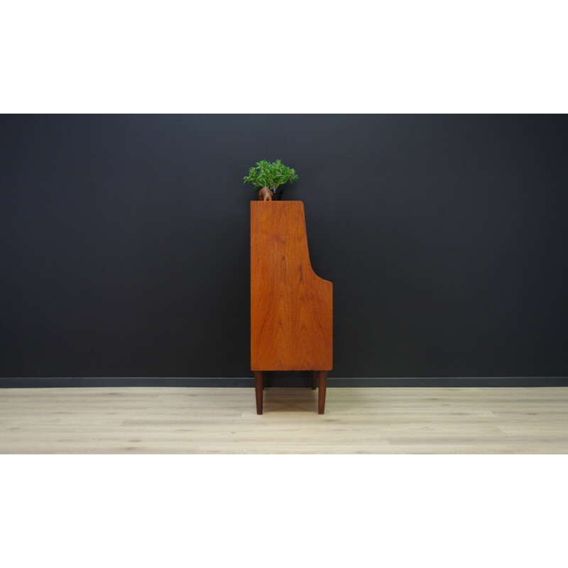 Danish vintage secretary in teak - 1960s