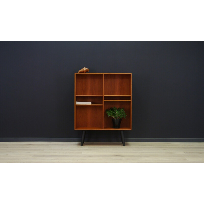 Vintage classic bookcase in teak - 1960s