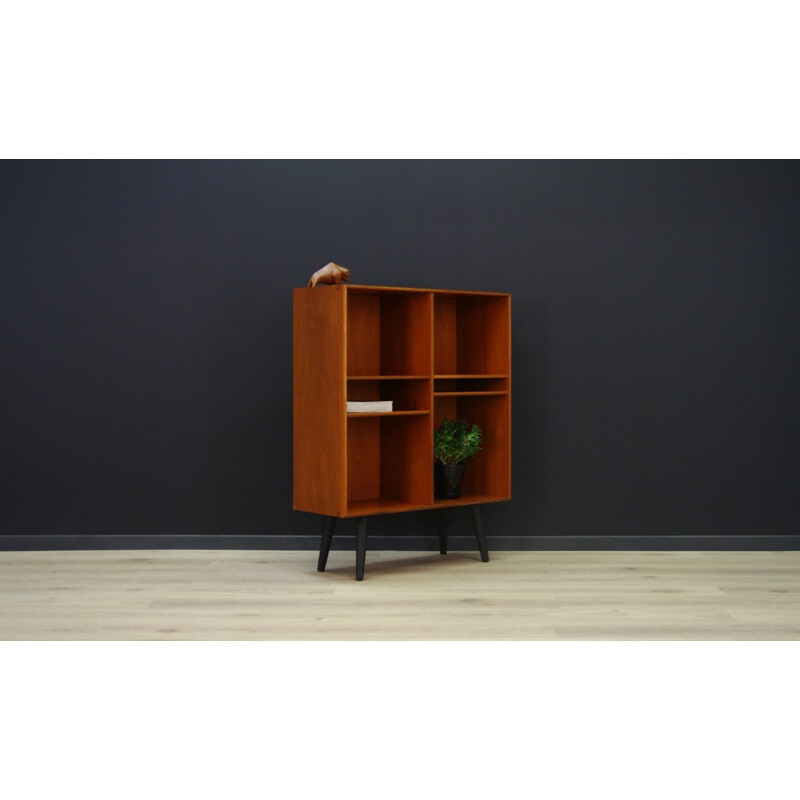 Vintage classic bookcase in teak - 1960s