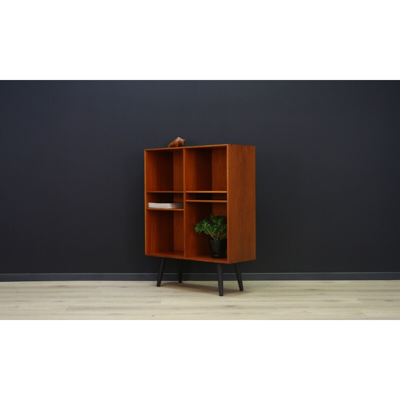 Vintage classic bookcase in teak - 1960s