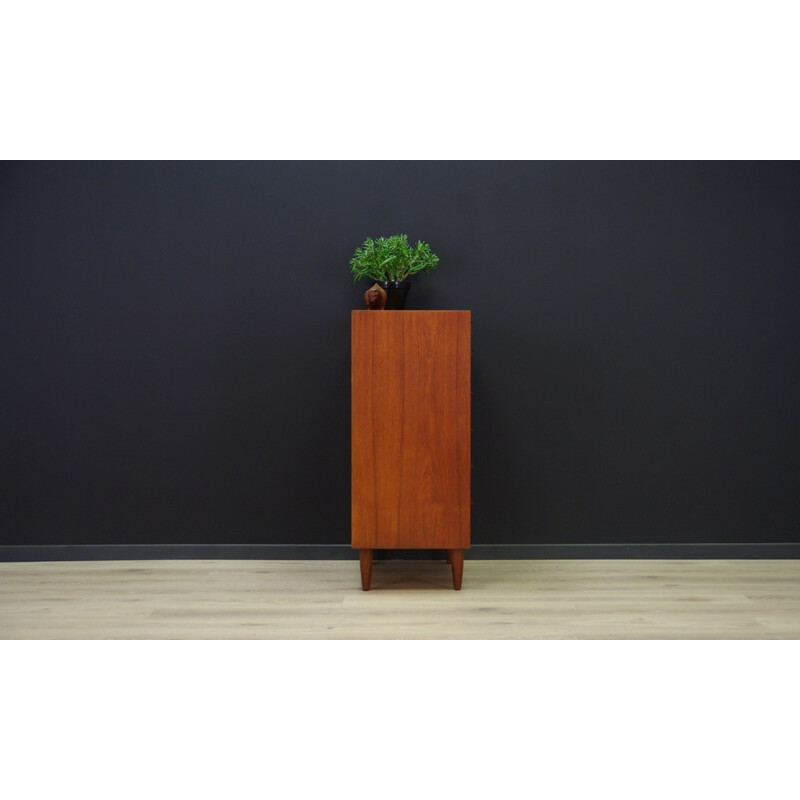 Danish vintage chest of drawers in teak - 1960s