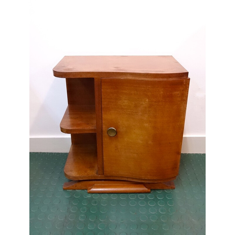 Small vintage bedside table - 1930s